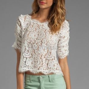 Joie Fanny Lace Top